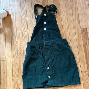 PacSun Dark Green Corduroy Dress